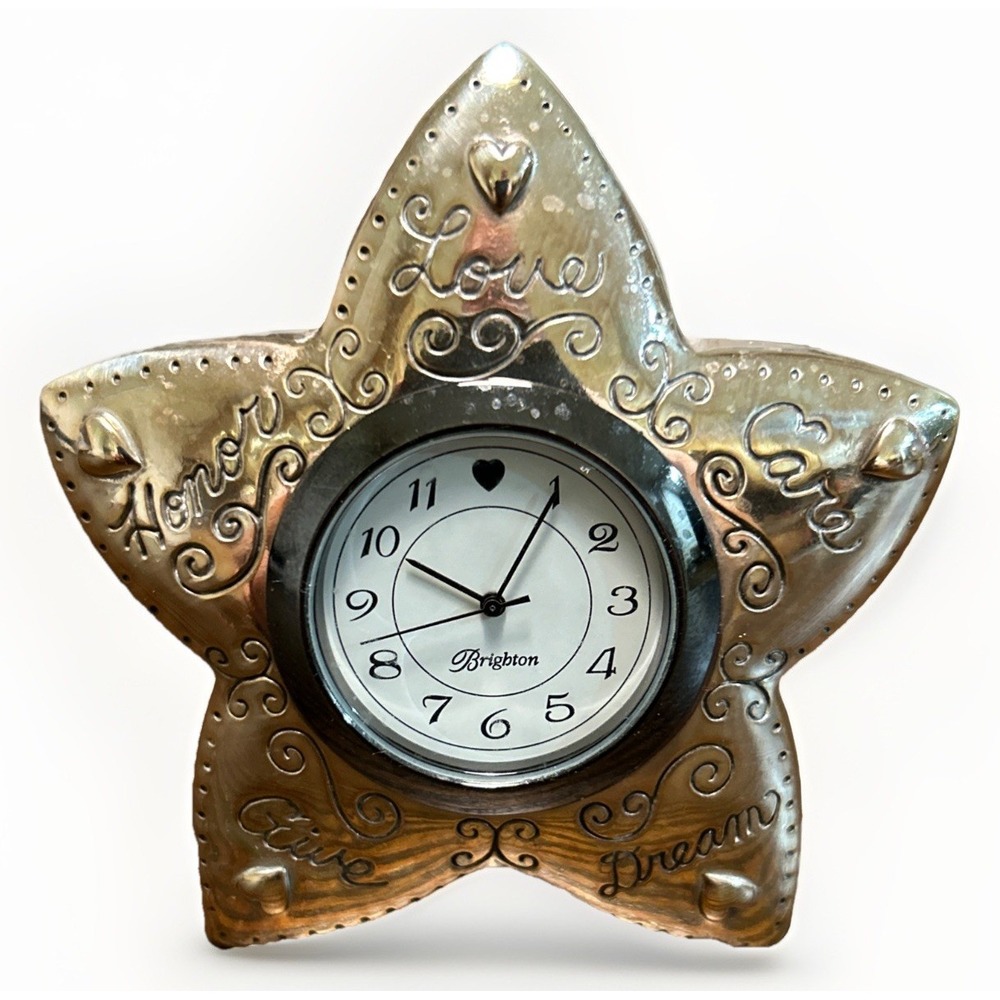 Brighton Wishing Star Desk Clock